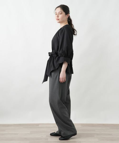 Leilian PLUS HOUSE / レリアンプラスハウス その他パンツ | センタープレスパンツ | 詳細10