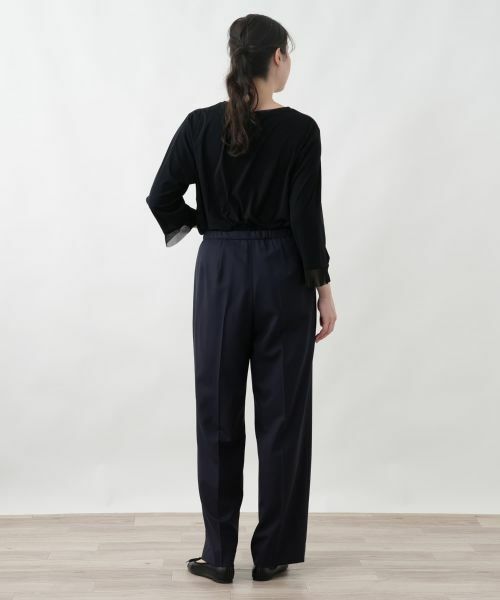 Leilian PLUS HOUSE / レリアンプラスハウス その他パンツ | センタープレスパンツ | 詳細8