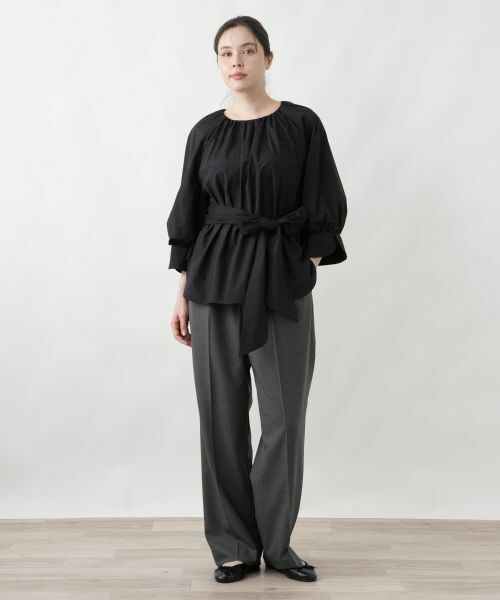 Leilian PLUS HOUSE / レリアンプラスハウス その他パンツ | センタープレスパンツ | 詳細9