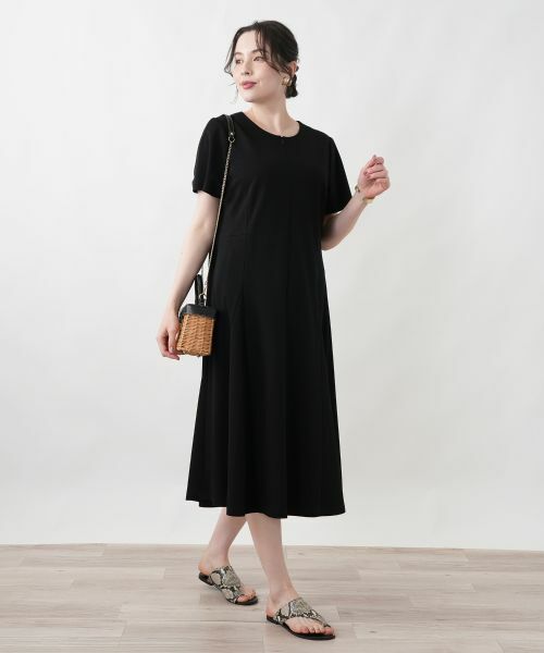 Leilian PLUS HOUSE / レリアンプラスハウス ドレス | フレアパネルワンピース | 詳細2