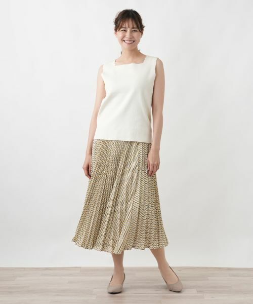 Leilian PLUS HOUSE / レリアンプラスハウス ロング・マキシ丈スカート | プリーツスカート | 詳細1