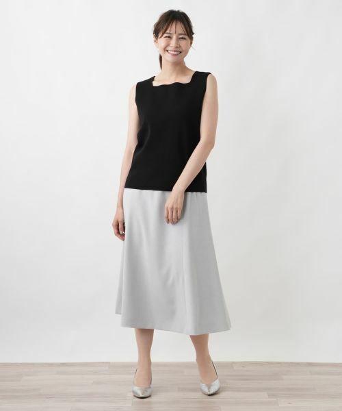 Leilian PLUS HOUSE / レリアンプラスハウス カットソー | スクエアネックカットソー【Leilian WHITE LABEL】 | 詳細19