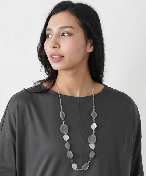 Leilian PLUS HOUSE / レリアンプラスハウス ネックレス・ペンダント・チョーカー | ミックスプレートネックレス | 詳細3