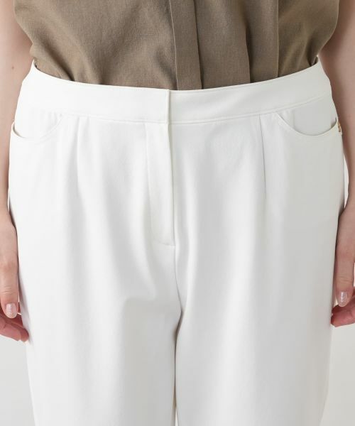 Leilian PLUS HOUSE / レリアンプラスハウス その他パンツ | 【UVカット・はっ水・接触冷感・吸水・速乾】クロップド丈カジュアルパンツ【Rich 1-mile】 | 詳細10