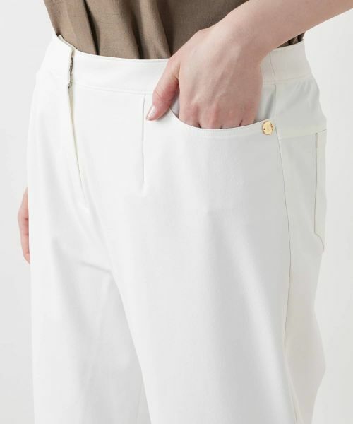 Leilian PLUS HOUSE / レリアンプラスハウス その他パンツ | 【UVカット・はっ水・接触冷感・吸水・速乾】クロップド丈カジュアルパンツ【Rich 1-mile】 | 詳細11