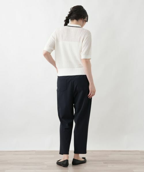 Leilian PLUS HOUSE / レリアンプラスハウス その他パンツ | 【UVカット・はっ水・接触冷感・吸水・速乾】クロップド丈カジュアルパンツ【Rich 1-mile】 | 詳細3