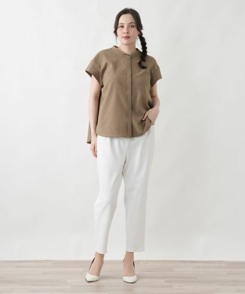 Leilian PLUS HOUSE / レリアンプラスハウス その他パンツ | 【UVカット・はっ水・接触冷感・吸水・速乾】クロップド丈カジュアルパンツ【Rich 1-mile】 | 詳細4