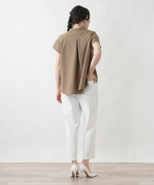 Leilian PLUS HOUSE / レリアンプラスハウス その他パンツ | 【UVカット・はっ水・接触冷感・吸水・速乾】クロップド丈カジュアルパンツ【Rich 1-mile】 | 詳細6