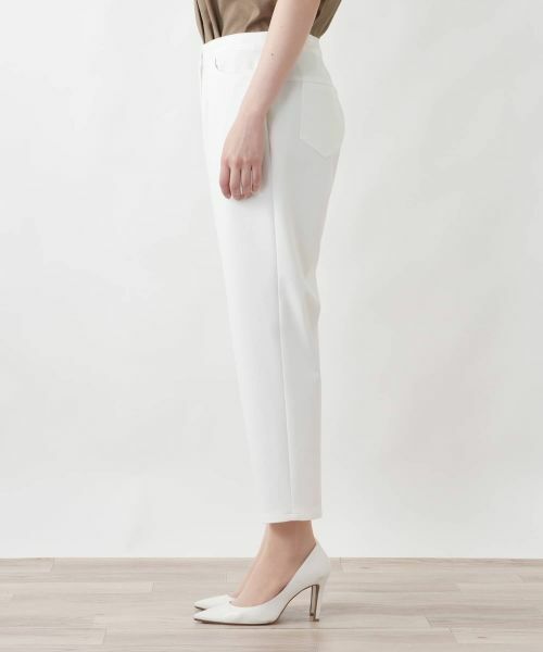 Leilian PLUS HOUSE / レリアンプラスハウス その他パンツ | 【UVカット・はっ水・接触冷感・吸水・速乾】クロップド丈カジュアルパンツ【Rich 1-mile】 | 詳細8