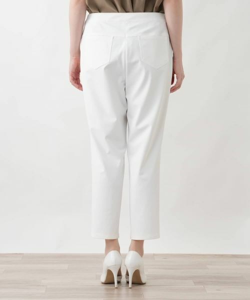 Leilian PLUS HOUSE / レリアンプラスハウス その他パンツ | 【UVカット・はっ水・接触冷感・吸水・速乾】クロップド丈カジュアルパンツ【Rich 1-mile】 | 詳細9