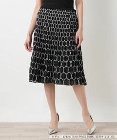 Leilian PLUS HOUSE / レリアンプラスハウス ロング・マキシ丈スカート | プリーツスカート【Leilian WHITE LABEL】