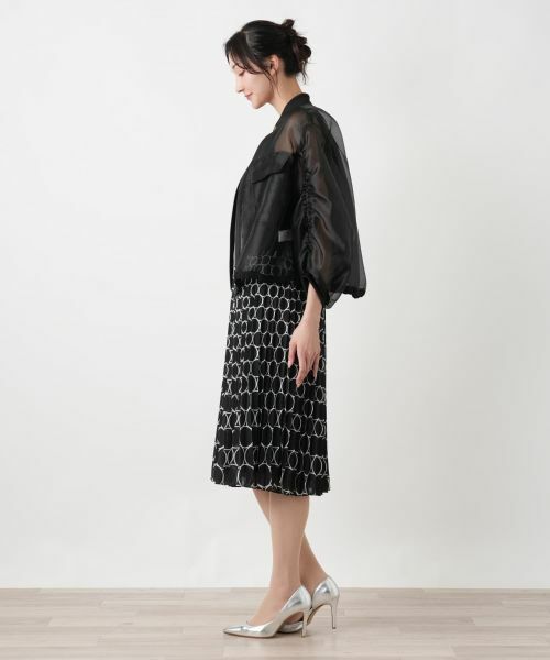 Leilian PLUS HOUSE / レリアンプラスハウス ロング・マキシ丈スカート | プリーツスカート【Leilian WHITE LABEL】 | 詳細2