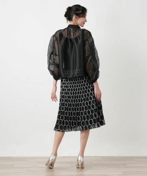 Leilian PLUS HOUSE / レリアンプラスハウス ロング・マキシ丈スカート | プリーツスカート【Leilian WHITE LABEL】 | 詳細3