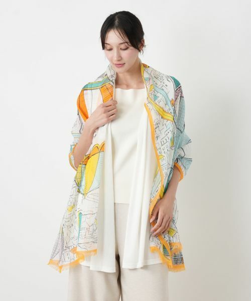 Leilian PLUS HOUSE / レリアンプラスハウス マフラー・ショール・スヌード・ストール | ストール | 詳細2