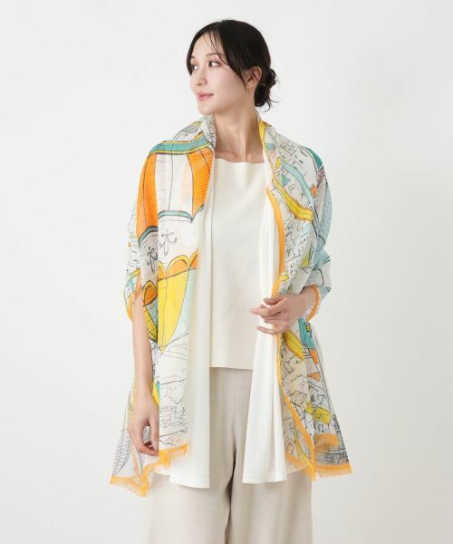 Leilian PLUS HOUSE / レリアンプラスハウス マフラー・ショール・スヌード・ストール | ストール | 詳細3