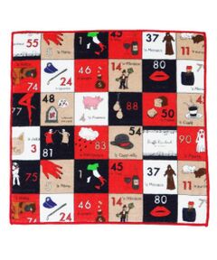 Leilian PLUS HOUSE / レリアンプラスハウス ハンカチ | モチーフハンカチ【Dieffe Kinloch】