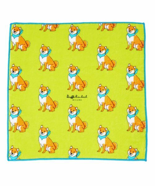 Leilian PLUS HOUSE / レリアンプラスハウス ハンカチ | モチーフハンカチ【Dieffe Kinloch】（イエロー系）