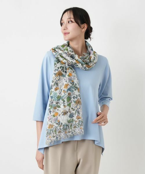 Leilian PLUS HOUSE / レリアンプラスハウス マフラー・ショール・スヌード・ストール | ストール【ムーミン】 | 詳細8