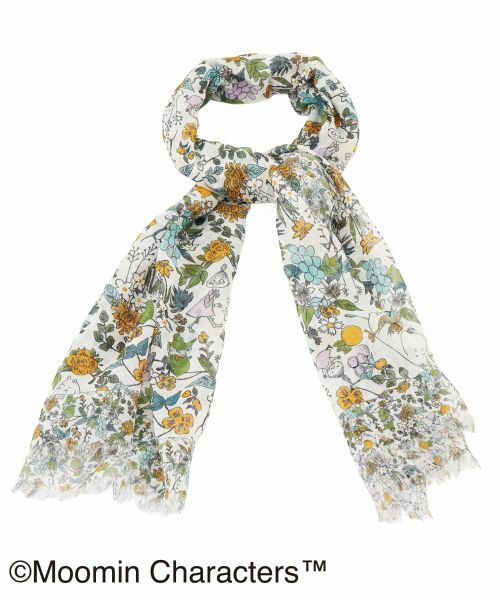 Leilian PLUS HOUSE / レリアンプラスハウス マフラー・ショール・スヌード・ストール | ストール【ムーミン】（パープル）