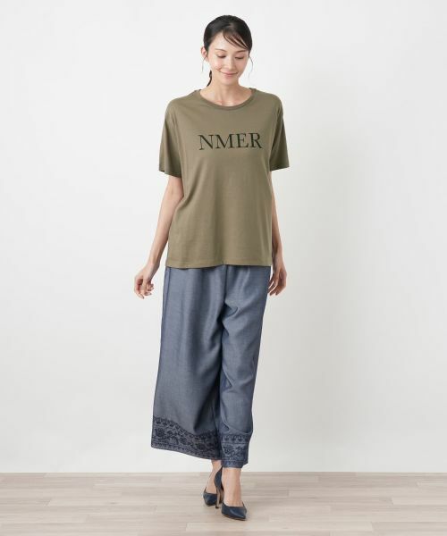 Leilian PLUS HOUSE / レリアンプラスハウス Tシャツ | Tシャツ【NEMIKA】 | 詳細1