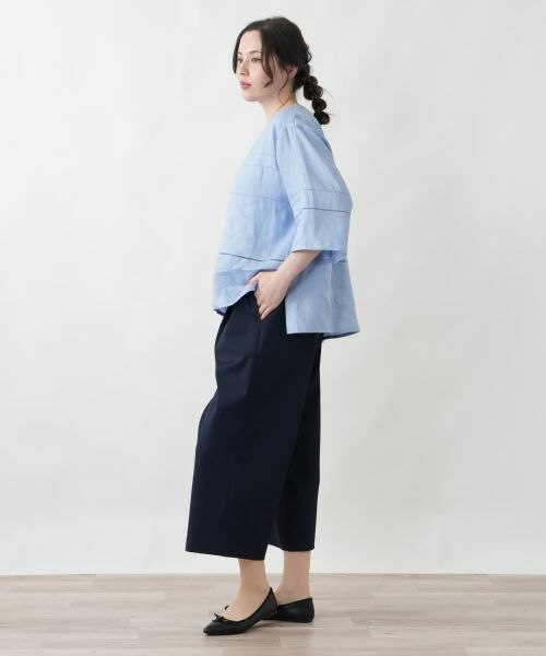 Leilian PLUS HOUSE / レリアンプラスハウス その他パンツ | クロップドワイドパンツ | 詳細8
