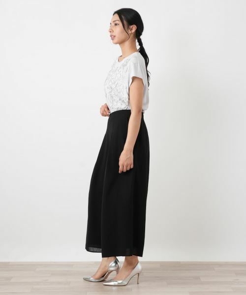 Leilian PLUS HOUSE / レリアンプラスハウス その他パンツ | ワイドパンツ【WEEKEND】 | 詳細2
