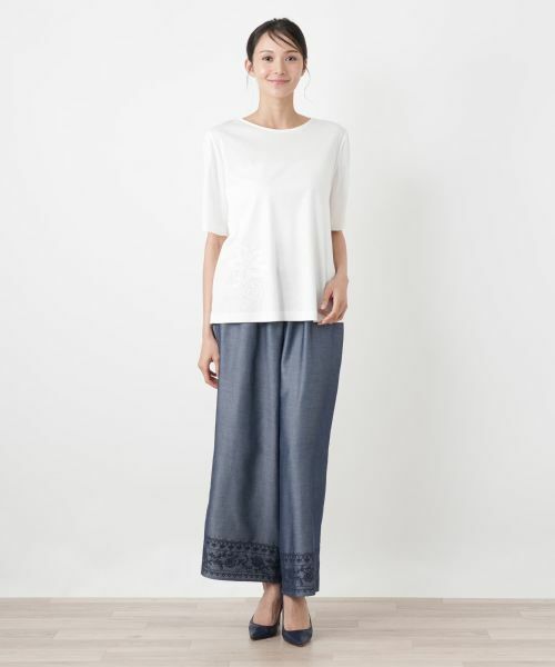 Leilian PLUS HOUSE / レリアンプラスハウス Tシャツ | Tシャツ【Leilian WHITE LABEL】 | 詳細4