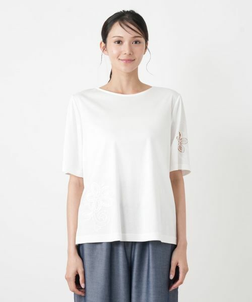 Leilian PLUS HOUSE / レリアンプラスハウス Tシャツ | Tシャツ【Leilian WHITE LABEL】 | 詳細7