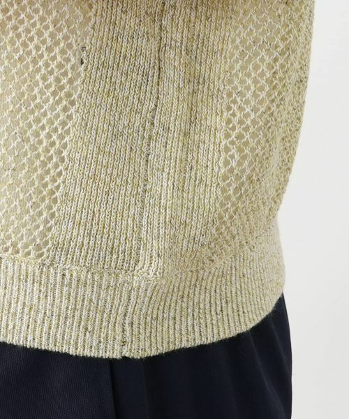 Leilian PLUS HOUSE / レリアンプラスハウス テーラードジャケット | 2WAYメッシュニット【Leilian WHITE LABEL】 | 詳細21
