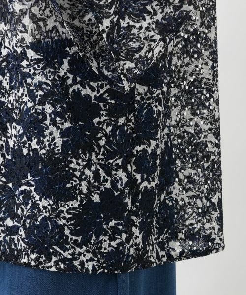 Leilian PLUS HOUSE / レリアンプラスハウス シャツ・ブラウス | シアープリントブラウスLeilian WHITE LABEL】【ライトオケージョン】 | 詳細22
