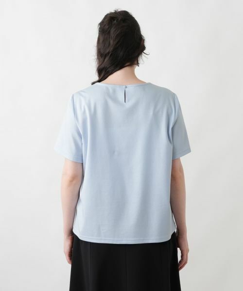 Leilian PLUS HOUSE / レリアンプラスハウス カットソー | 襟元刺繍カットソー【Leilian WHITE LABEL】 | 詳細15