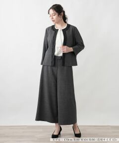 Leilian PLUS HOUSE / レリアンプラスハウス セットアップ | パンツスーツ【Leilian WHITE LABEL】【ライトオケージョン】