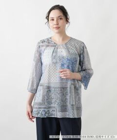 Leilian PLUS HOUSE / レリアンプラスハウス シャツ・ブラウス | ブラウス【Leilian WHITE LABEL】
