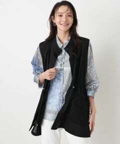 Leilian PLUS HOUSE / レリアンプラスハウス シャツ・ブラウス | 羽織ブラウス【Leilian WHITE LABEL】