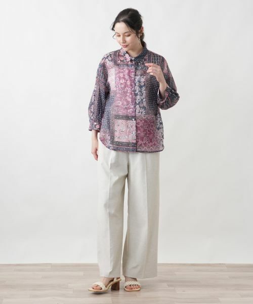 Leilian PLUS HOUSE / レリアンプラスハウス シャツ・ブラウス | 羽織ブラウス【Leilian WHITE LABEL】 | 詳細14
