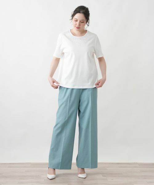 Leilian PLUS HOUSE / レリアンプラスハウス カットソー | カットソー【Leilian WHITE LABEL】 | 詳細14