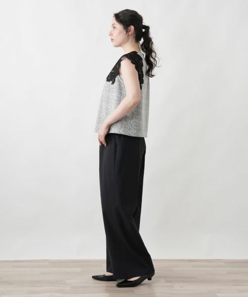 Leilian PLUS HOUSE / レリアンプラスハウス シャツ・ブラウス | ショルダーレーストップス【Leilian WHITE LABEL】 | 詳細5