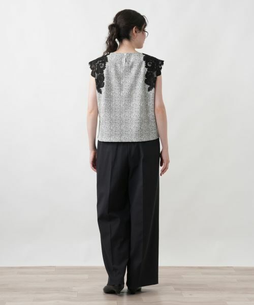 Leilian PLUS HOUSE / レリアンプラスハウス シャツ・ブラウス | ショルダーレーストップス【Leilian WHITE LABEL】 | 詳細6