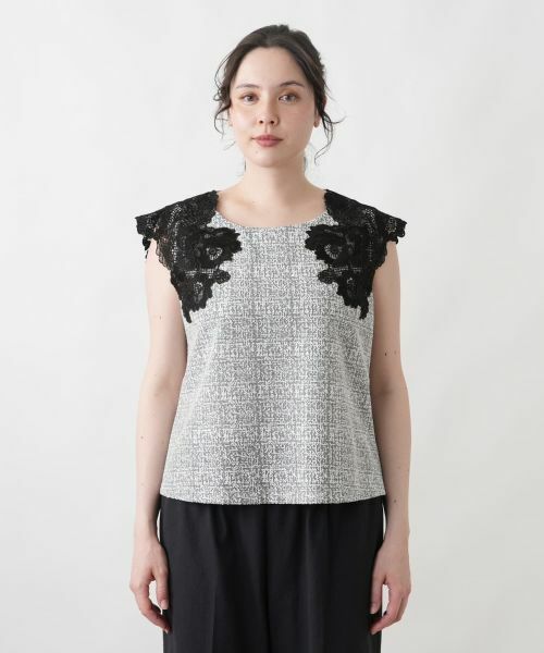 Leilian PLUS HOUSE / レリアンプラスハウス シャツ・ブラウス | ショルダーレーストップス【Leilian WHITE LABEL】 | 詳細7