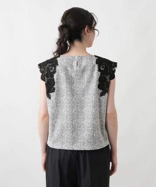 Leilian PLUS HOUSE / レリアンプラスハウス シャツ・ブラウス | ショルダーレーストップス【Leilian WHITE LABEL】 | 詳細9