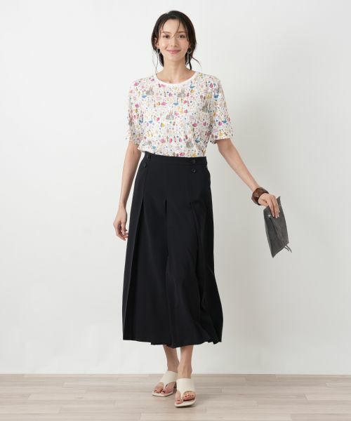 Leilian PLUS HOUSE / レリアンプラスハウス その他パンツ | ガウチョパンツ【Leilian WHITE LABEL】 | 詳細20