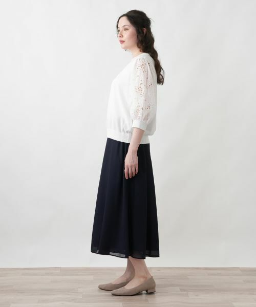 Leilian PLUS HOUSE / レリアンプラスハウス その他パンツ | ガウチョパンツ【Leilian WHITE LABEL】 | 詳細5