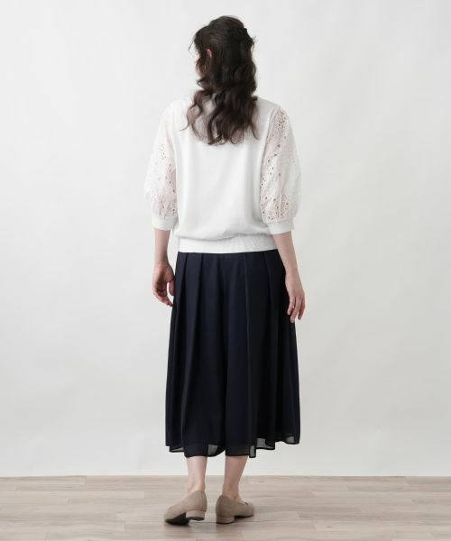 Leilian PLUS HOUSE / レリアンプラスハウス その他パンツ | ガウチョパンツ【Leilian WHITE LABEL】 | 詳細6