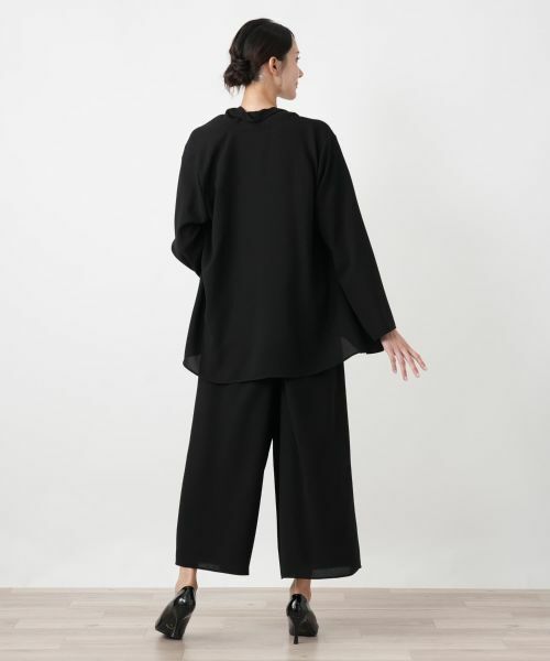 Leilian PLUS HOUSE / レリアンプラスハウス シャツ・ブラウス | 羽織ブラウス【Leilian WHITE LABEL】 | 詳細3