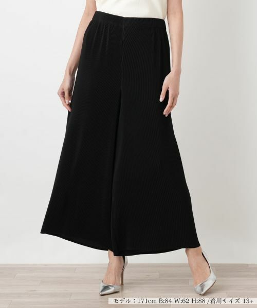 Leilian PLUS HOUSE / レリアンプラスハウス その他パンツ | パンツ【Leilian WHITE LABEL】(ブラック)