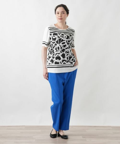 Leilian PLUS HOUSE / レリアンプラスハウス Tシャツ | Tシャツ【ROCHAS Premiere】 | 詳細1