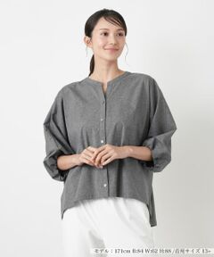 Leilian PLUS HOUSE / レリアンプラスハウス シャツ・ブラウス | 【接触冷感】羽織ブラウス【Leilian WHITE LABEL】