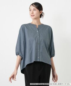 Leilian PLUS HOUSE / レリアンプラスハウス シャツ・ブラウス | 【接触冷感】羽織ブラウス【Leilian WHITE LABEL】