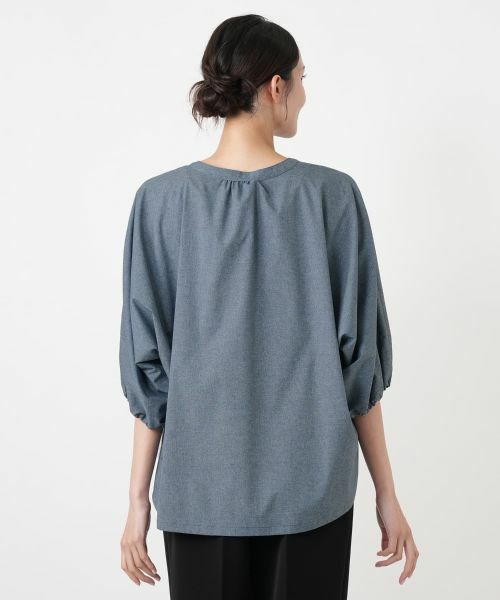 Leilian PLUS HOUSE / レリアンプラスハウス シャツ・ブラウス | 【接触冷感】羽織ブラウス【Leilian WHITE LABEL】 | 詳細9