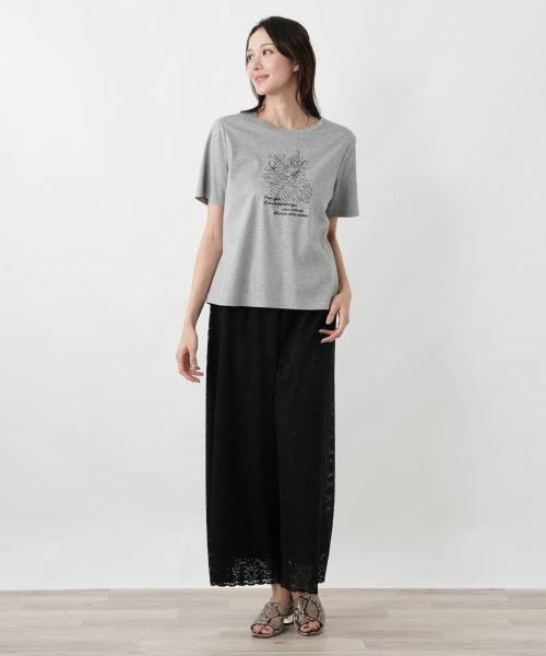 Leilian PLUS HOUSE / レリアンプラスハウス Tシャツ | Tシャツ【接触冷感】 | 詳細1